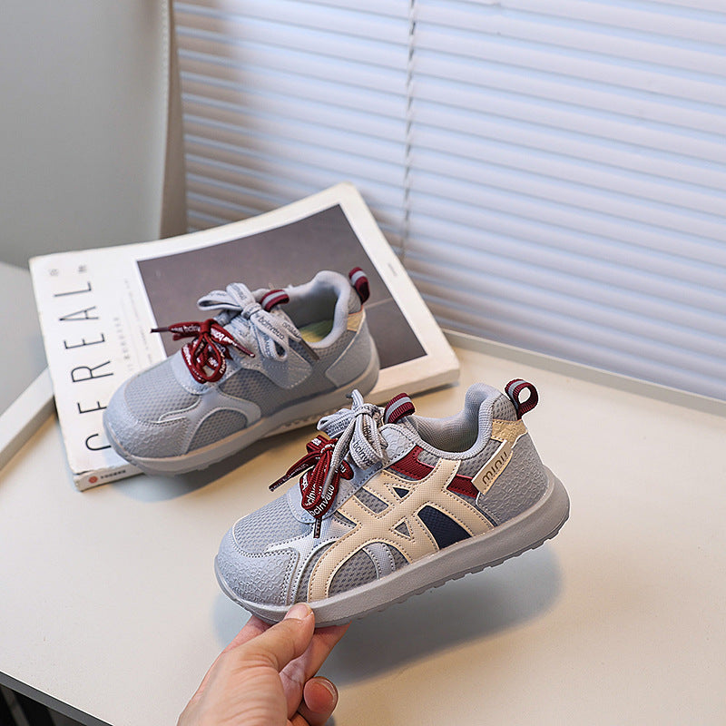 Vancahao spring & fallnew arrival boys breathable casual shoes easiest for match sneakers girl non-slip soft bottom sneakers forrest gump shoes