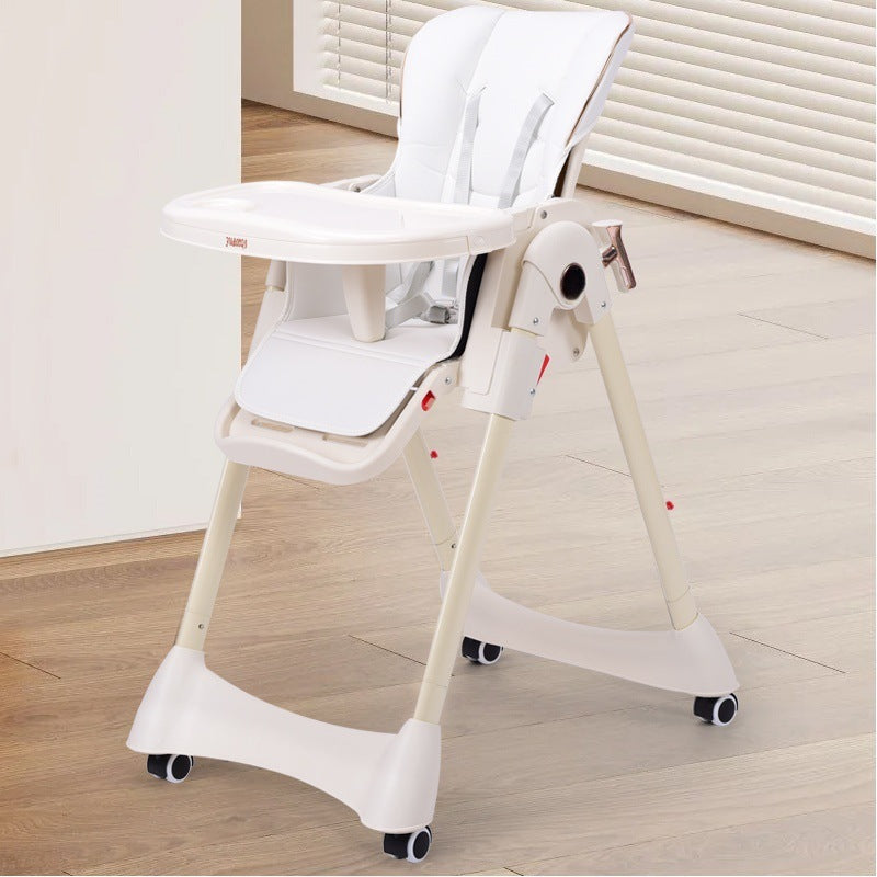 Baby dining chair foldable, reclining, rocking, portable baby eating seat, home baby meal rocking chair