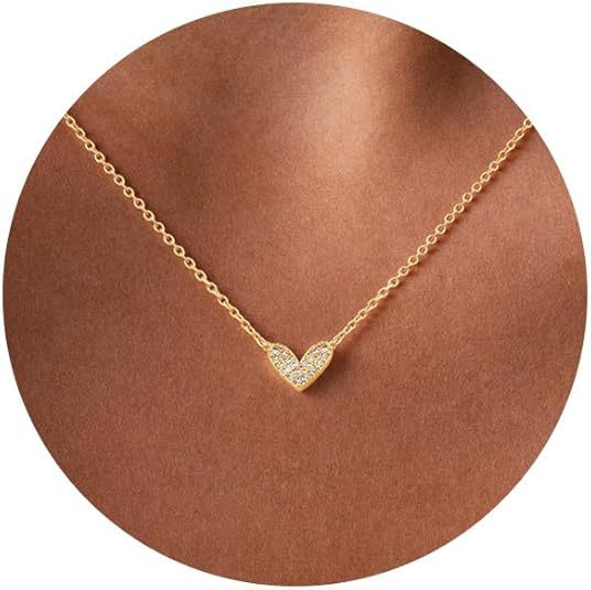Shining pearl copper earrings and necklace set - peach heart design, tarnish-resistant, women's luxury, high-end, cross-border wholesale jewelry