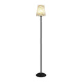 Versatile retro living room bedroom bedside creative lamp modern minimalist warm decor floral fabric trendy floor lamp