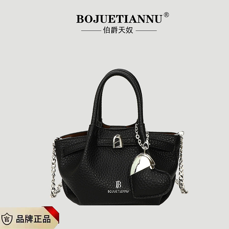Women's summer 2025 foreign trade bags: new niche design crossbody bag, this year's popular bestseller - pleated bucket bag