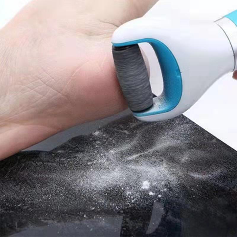 e-commerce household multi-color callus remover and foot file, 2-in-1 electric foot grinder with usb and battery power options