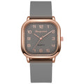 Shangmei square arabic numerals scale silicone strap fashion quartz women's watch factory direct sales wholesale