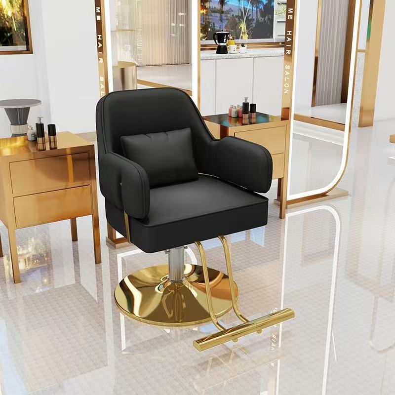 Professional salon chair - barber chair - hairdressing chair - adjustable height & swivel - high-end perm & dye chair - barber chair