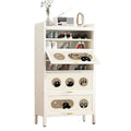 Steel shoe cabinet for home door entrance entrance wall-mounted medieval style storage large capacity storage storage cabinet shoe rack
