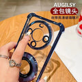 Suitable for huawei honor magic7pro magnetic holder mobile phone case mate80 electroplated four corners p80pro hard case