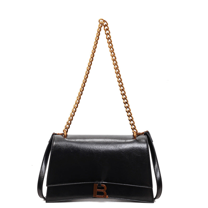 2025 autumn new arrival: unique women's shoulder bag - fashionable chain crossbody bag, vintage-inspired, casual commute style