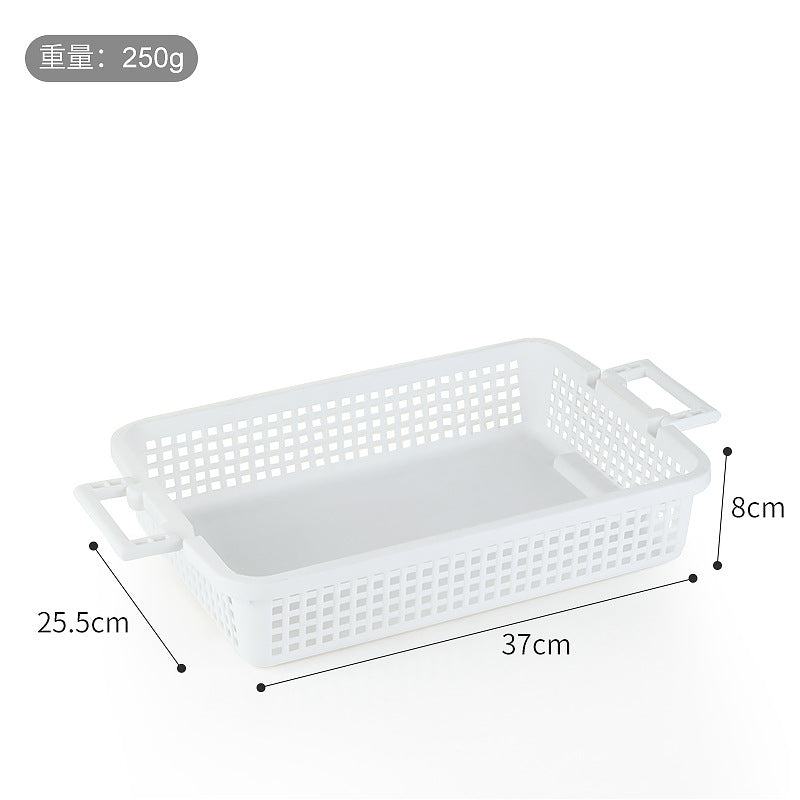 Cabinet Office Book Storage Box Plastic Japanese A4 File Storage Box Desktop Sundries Stationery Storage Basket