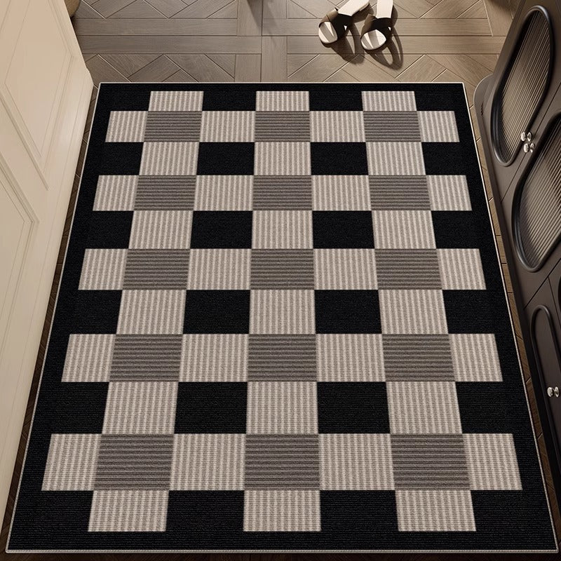 Entrance door mat, new  model: high-end, stain-resistant, wash-free, wipeable doormat for entryways