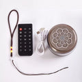Card-inserting bluetooth music player, colorful player, classic song player, rechargeable bluetooth speaker with single-song looping