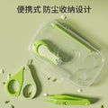 Baby nail clippers newborn special baby nail clippers polisher kids care tool suit children's anti-cut hands