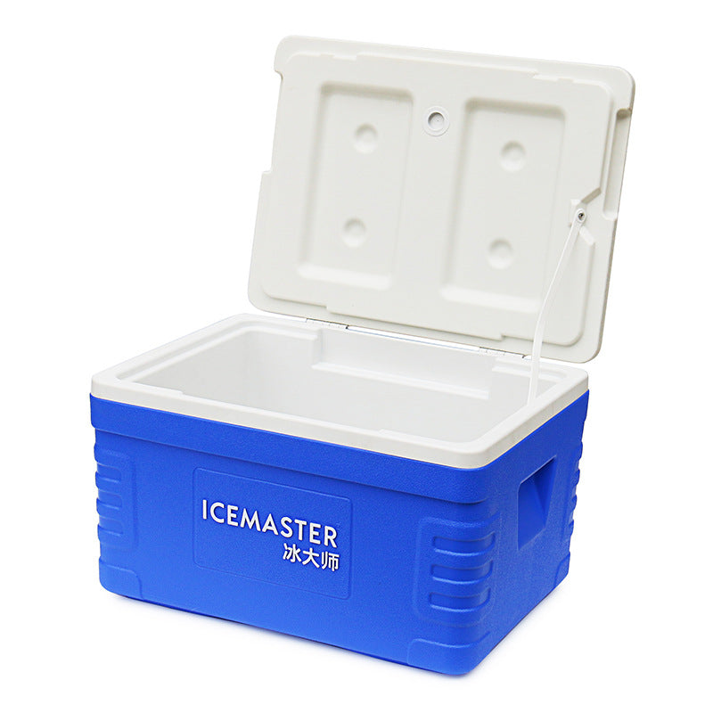 Ice master large capacity 30l/65l/85l seafood refrigerator food grade night market summer stall insulation box