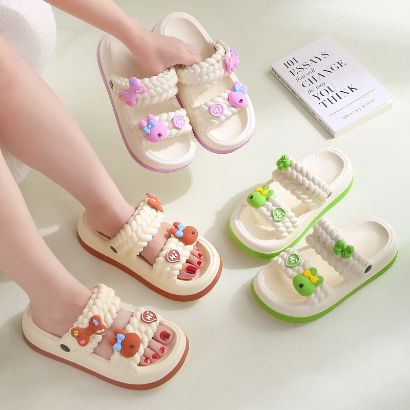 Eva baby sandals summer  new collection: toddler clogs, ultra-lightweight kids' sandals, little princess anti-slip beach sandals for girls