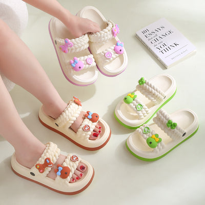 Eva baby sandals summer  new collection: toddler clogs, ultra-lightweight kids' sandals, little princess anti-slip beach sandals for girls