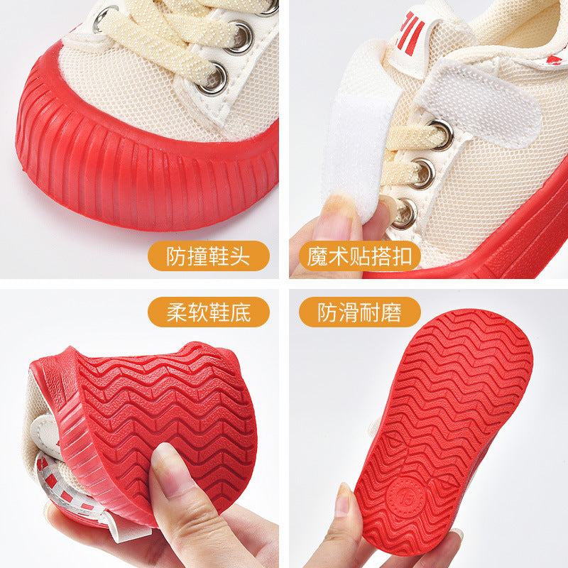 Toddler shoes for boys, spring and autumn, 0-1-2 years old, soft sole breathable infant and toddler shoes for girls