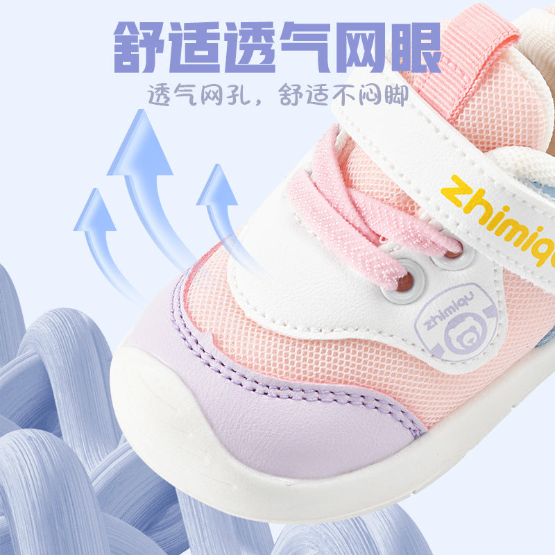 Toddler shoes baby girl shoes spring autum 0-1-2 years old baby shoes soft bottom children's shoes infant baby boy shoes