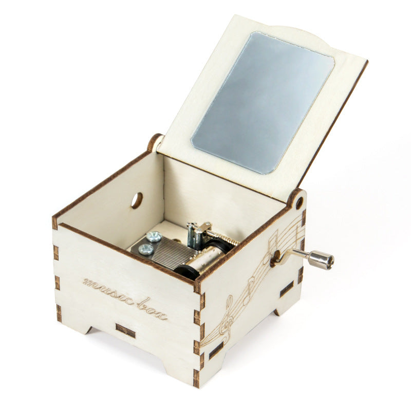 Processing custom science small experiment DIY hand crank music box children's toy material teaching aid set source factory