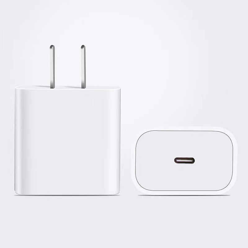 Suitable for apple fast charging head 3c certified pd20w charger mobile phone charging head fast charging set wholesale and delivery