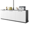 Office cabinet floor-standing file cabinet copy printer bottom base placement storage material storage cabinet low cabinet
