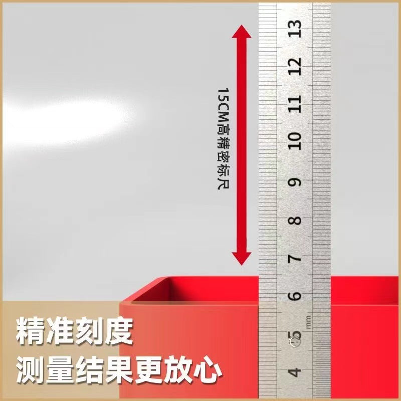 Level meter ruler box Steel ruler box Plastic box Masonry tile horizontal line positioning height leveling clip box