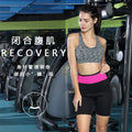[thickened] gym sweat yoga pants neoprene butt lifting heating sauna sports three-quarter body shaping pants