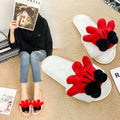 New arrivalinsgirlcasualhomecute cartoonfashion elements one-strap indoor casualstuffed slippers