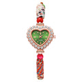 New arrivalaccessible luxury ethnic style heart-shaped quartz watch pull-out braided strap women's bracelet watch women's watch wholesale