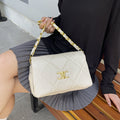 Fall and winter new small square bag for women 2025 popular rhombus chain handbag high-end shoulder crossbody bag trendy handbag
