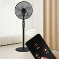 Electric fan - home use 16inch - floor fan, silent, remote control, desktop, high airflow, oscillating, office, export, wholesale gift
