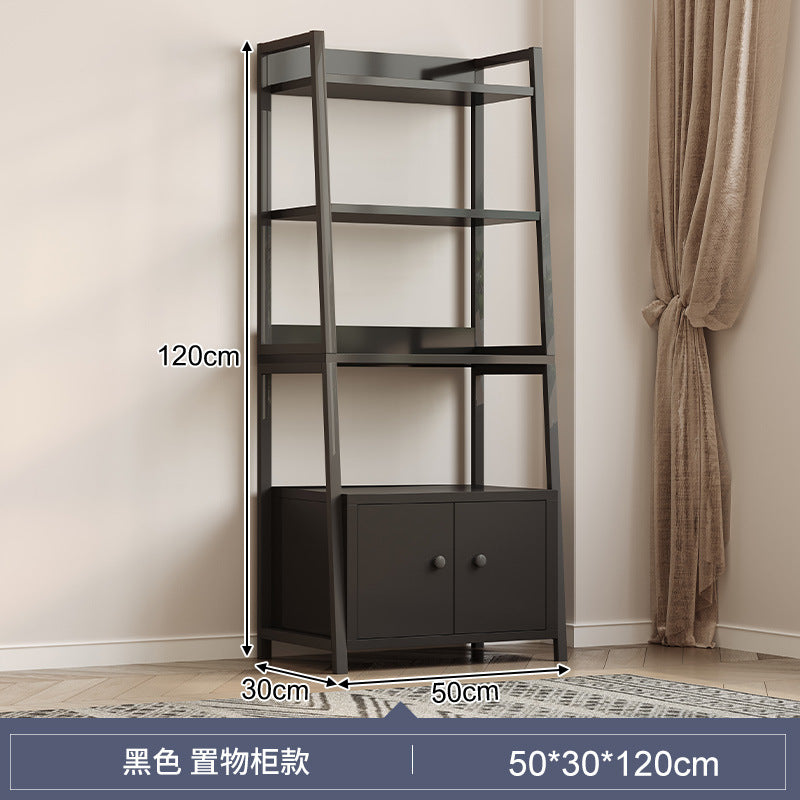 Shelf Multi-layer storage shelf Floor-to-ceiling office locker Shelf Layered shelf Living room display Cabinet with door