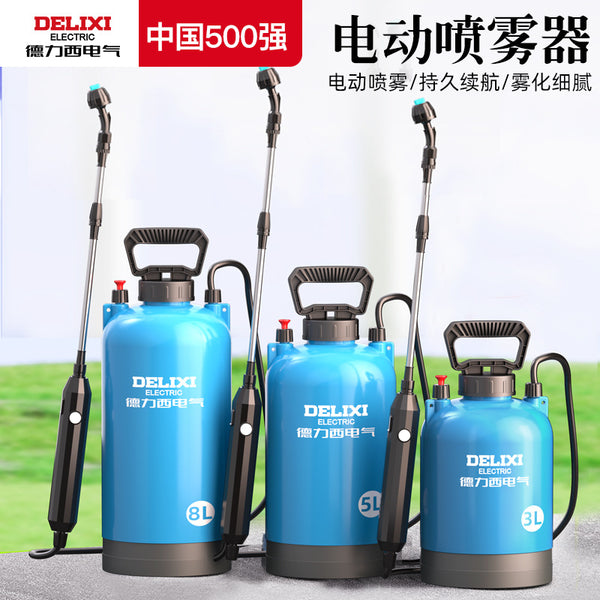Delixi Electric Electric Electric Sprayer, Medicine Bucket, Lithium Battery Agricultural Medicine Garden Tools, Flower Watering Artifact, Watering Can