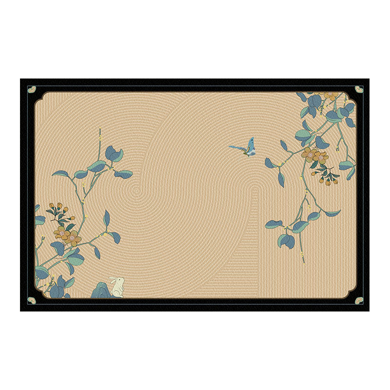 Living room carpet new chinoiserie thickened study soundproof floor mat bedroom bedside sofa coffee table blanket no-wash for home mat