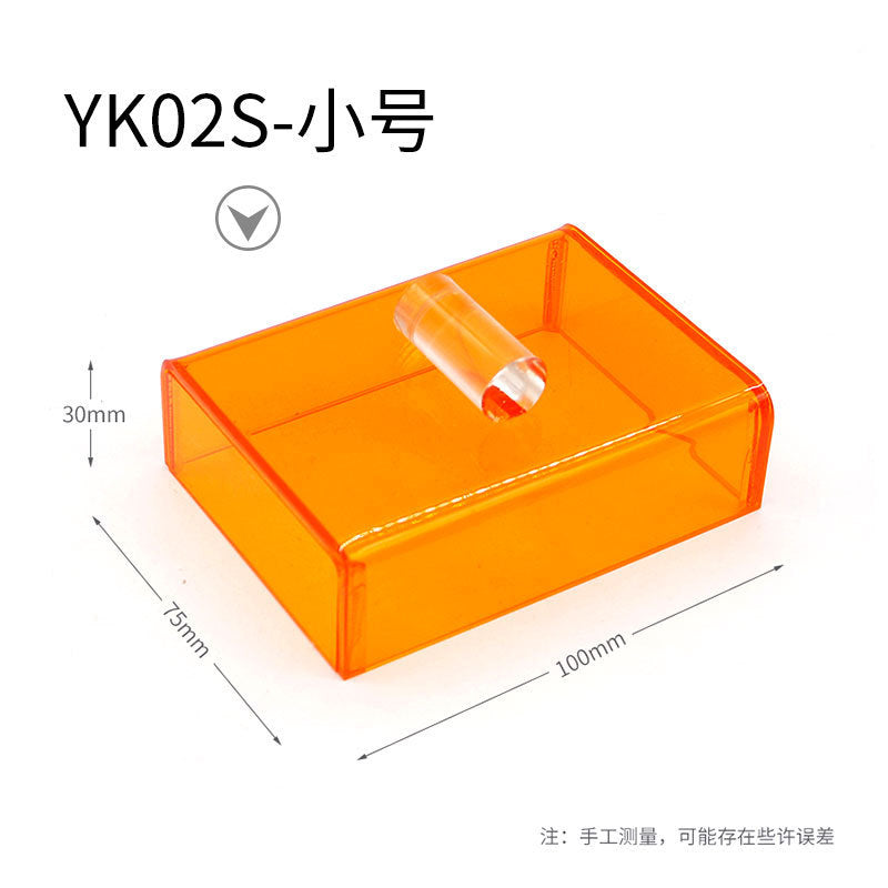 Dental Aesthetic Resin Light Shielding Box Protective Cover Adhesive Oral Light Shielding Cover Dental Placement Box