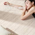 Cream style carpet living room pure color new arrival full coverage large area no-wash wipeable waterproof anti-fouling bedroom bedside blanket