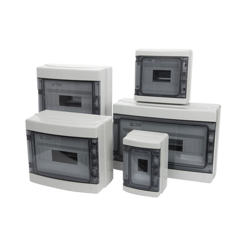 HA outdoor waterproof plastic distribution box air switch protection box plastic leakage outdoor household small electric box