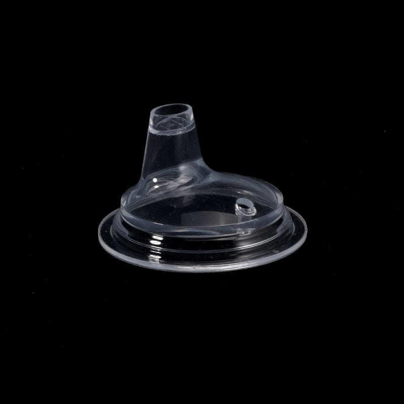 Food grade liquid silicone wide mouth baby duck beak water cup adapter universal silicone pacifier straw drinking cup nozzle
