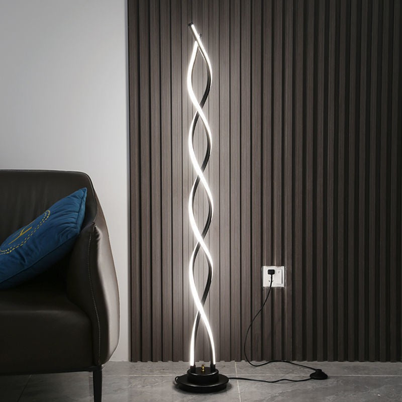 Scandinaviancasual floor lamp bedroom bedside vertical living room sofa atmosphere classy light luxury corner floor lamp