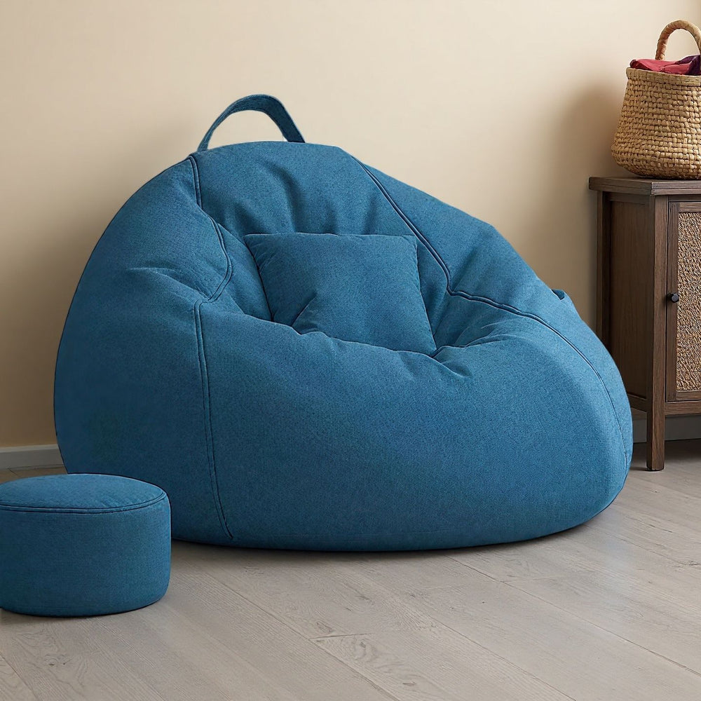 Factory direct lazy sofa single bean bag small apartment living room balcony chair bedroom tatami lounge chair pouf