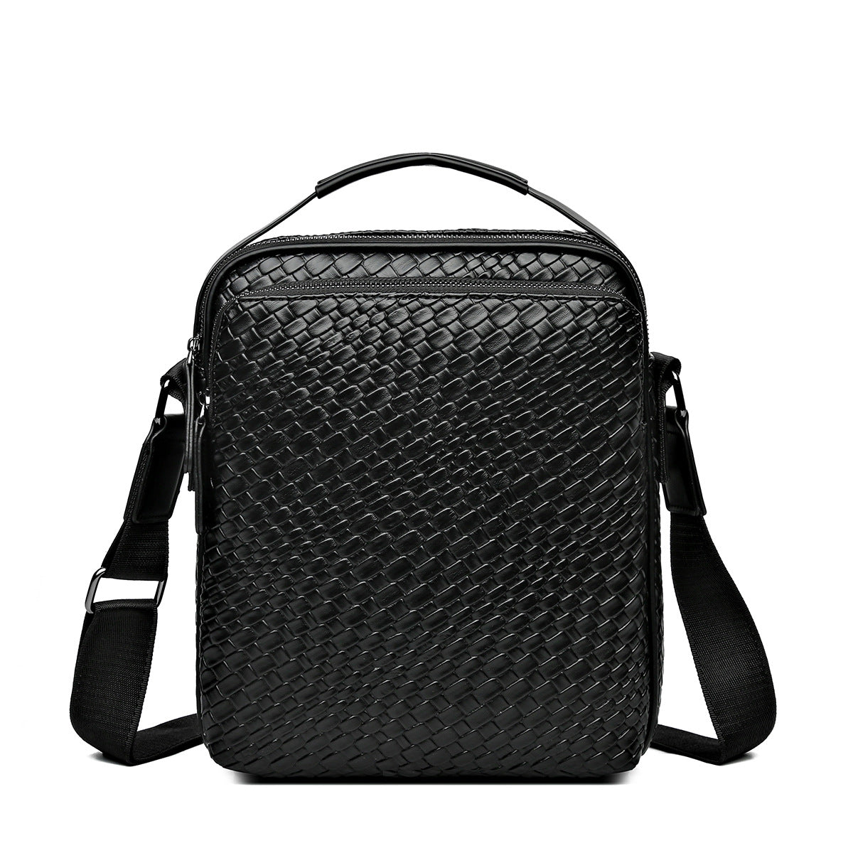 New Men's Fashion Casual Breast Bag Versatile Trend Portable Commuter Shoulder Bag Outdoor Travel Waterproof Messenger Bag