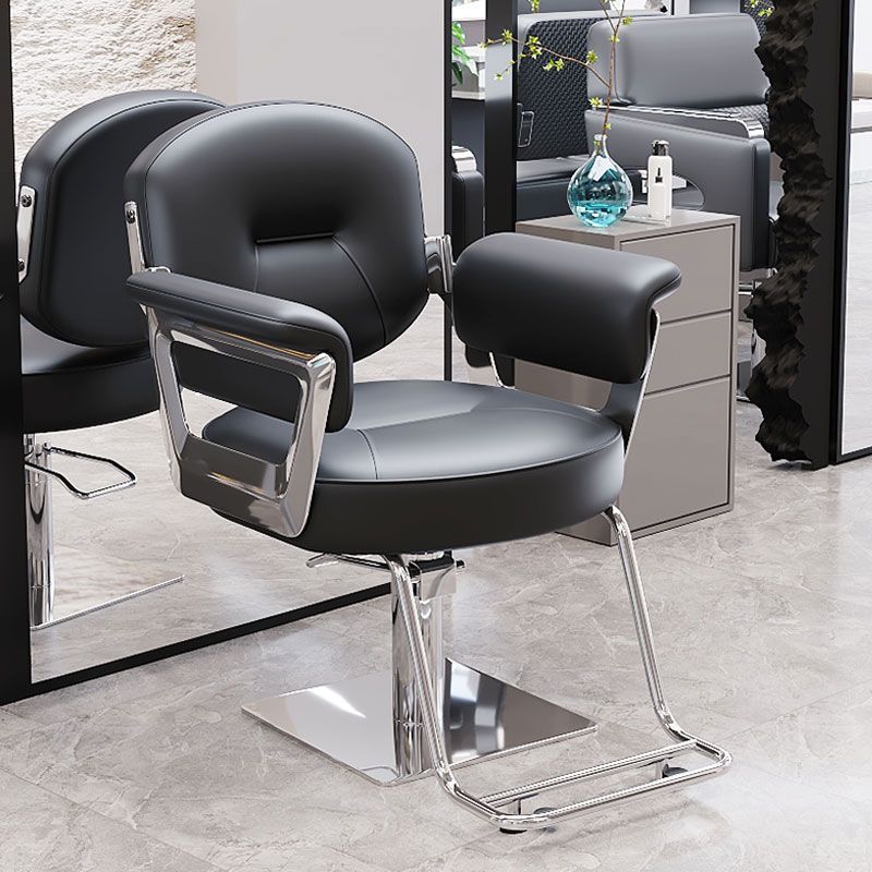 Hairdressing chair, hair salon special fashion, rotatable adjustable hairdressing shop chair, can be reclined for hair cutting, perm and dyeing hairdressing chair