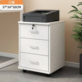 Filing cabinet office movable storage cabinet small drawer cabinet under the desk with wheels storage cabinet low cabinet information cabinet no