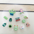 Diy accessories sweating dog cinnamon dog clog shoe flower ornaments shoe buckle cute cartoon detachable shoe flower buckle wholesale