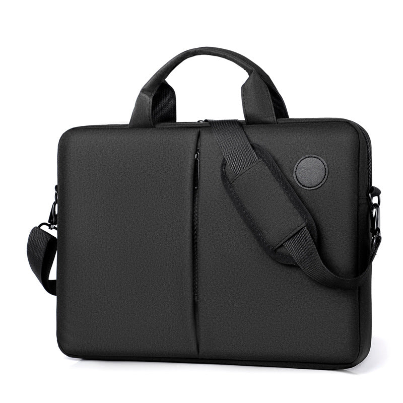 Cross-border fashion simple men's shoulder messenger bag large capacity laptop bag business travel handbag