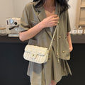 Wholesale of niche design small bags: new trendy diamond quilted chain fashionable minimalist shoulder & crossbody small square bags