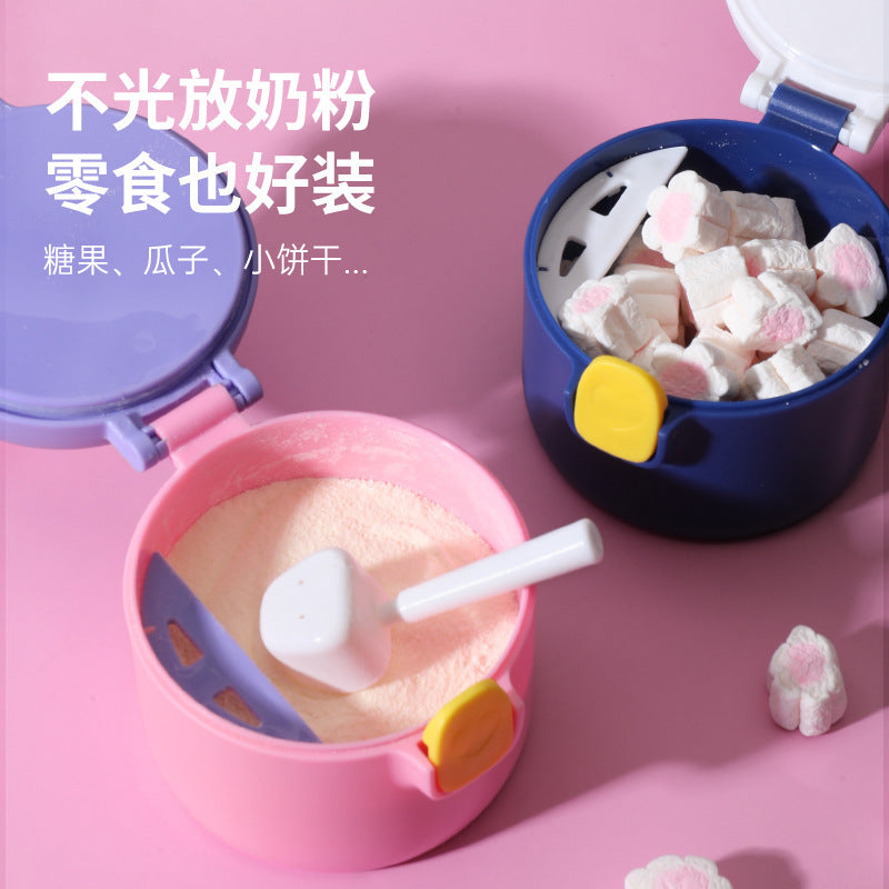 Directly from the manufacturer Baby milk powder box Portable out milk powder can Snack storage Sealed jar Milk powder box