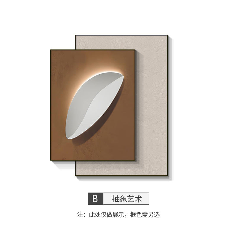 Light luxury modern room bedroom decorative painting abstract art superimposed master bedroom bedside painting creative 2025 new