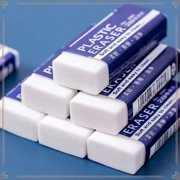 The eraser is clean and seamless, environmentally friendly and non-toxic material 2b test elephant leather, primary school children's stationery, school supplies