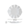 8.8inch lotus leaf plate