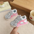 Vancahao girls' breathable first walker shoes, non-slip athletic white shoes, soft sole sneakers, boys' shoes, baby crocs