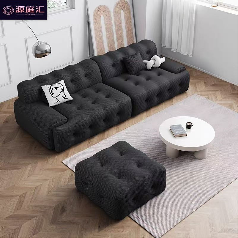 Fabric sofa roche bobois gradient color straight sofa for homeins style designer source factory retro sofa